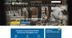 Desktop Screenshot of healthworkswny.com