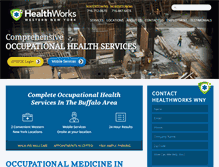 Tablet Screenshot of healthworkswny.com